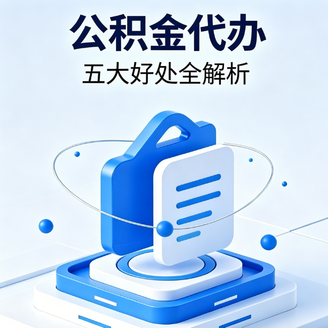 洛阳公积金代办到底值不值？这5大好处让你少走弯路